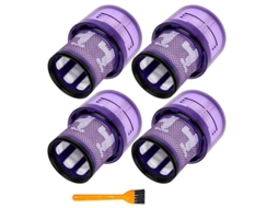 Peça de reposição de filtro hepa, 4 peças, para unidade de torque sem fio dyson vácuo v11 e filtros v11 com ferramenta de limpeza