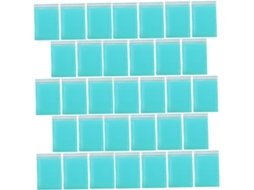 Pacote com 50 envelopes acolchoados com bolhas para embalagem de envio de joias, resistentes a rasgos e impactos.