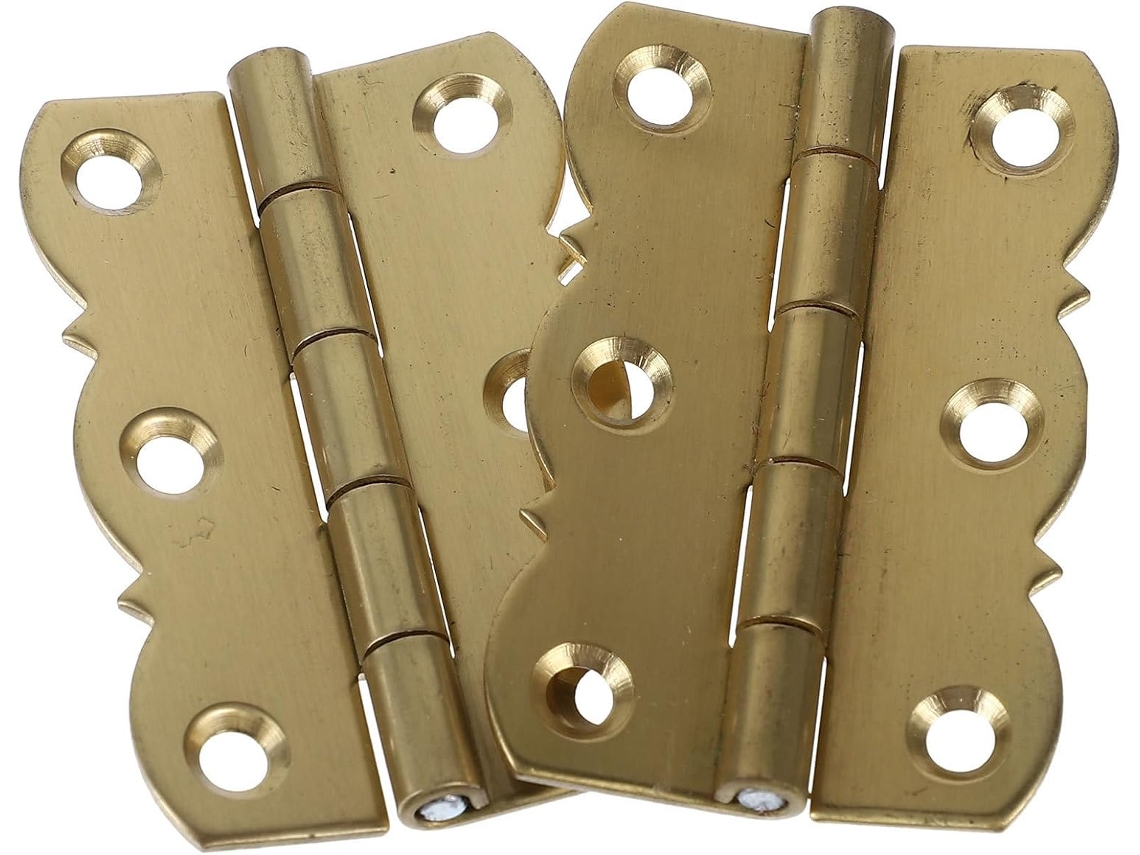 2 Dobradiças De Latão Para Tampa Piano, Dobradiça De Latão Dourado Para Móveis