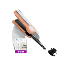 Alisador De Cabelo, Secador De Cabelo 2 Em 1, Tecnologia De Íons Negativos, Cinza, Eu-c