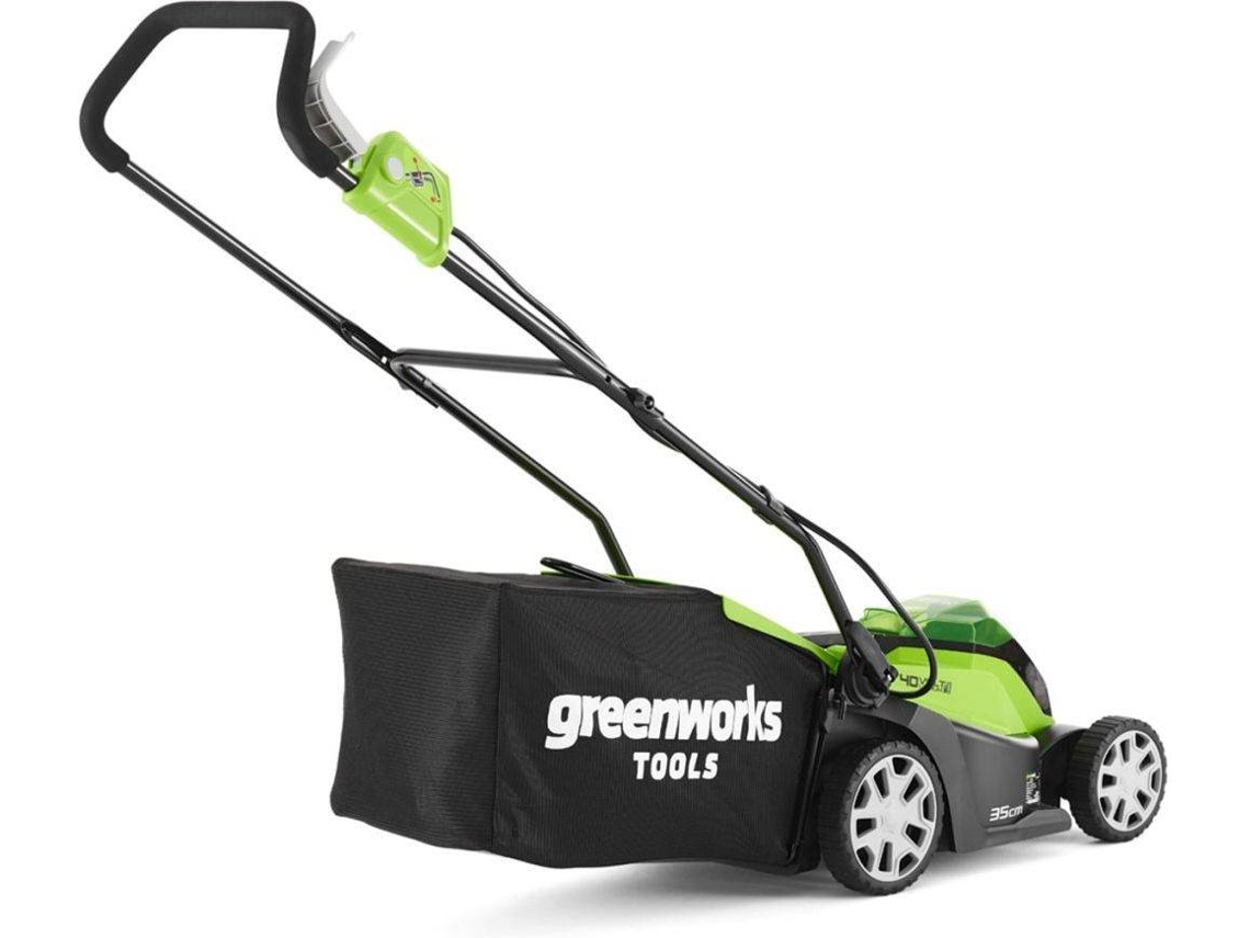 Greenworks Cortador de relva sem bateria de 40V 2Ah G40LM35 2501907