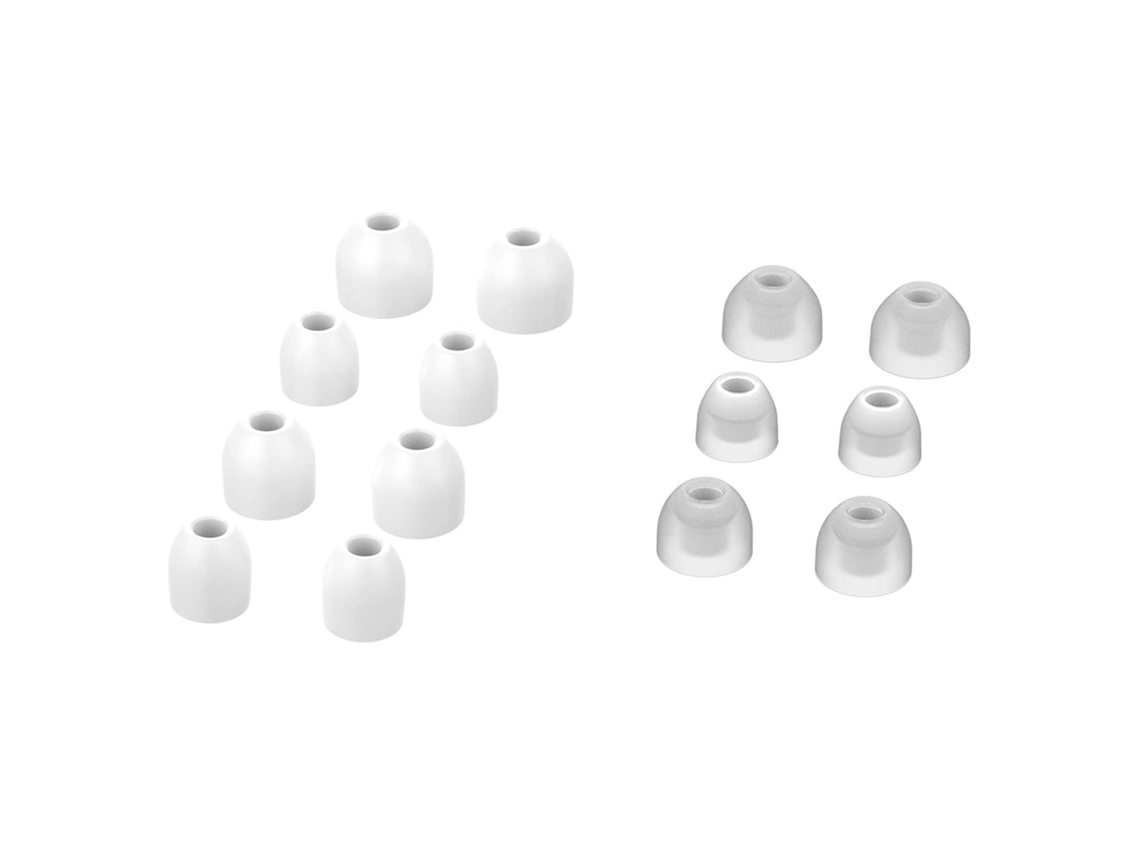 Set De 7 Pares De Almofadas Zruxe Para Auscultadores Sony Wf-1000xm3, Wf-1000xm4 (branco, Silicone)
