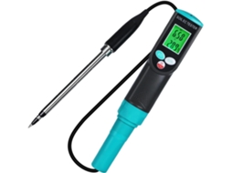 Analisador De Solo Leve Para Agricultura Jardinagem Mede Condutividade E Temperatura Alimentado Por Bateria
