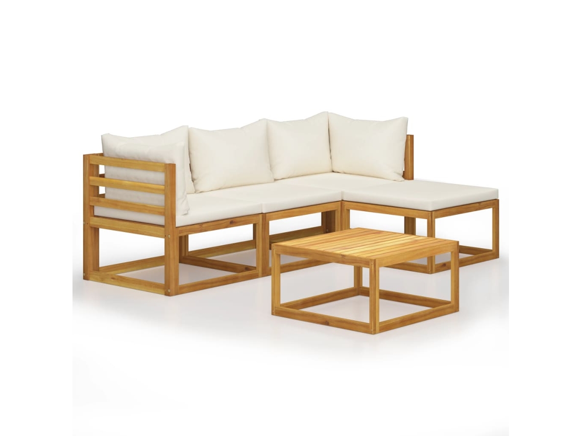 Garden Lounge Set, Garden Lounge Sets Vidaxl Marrom Madeira (n/a)