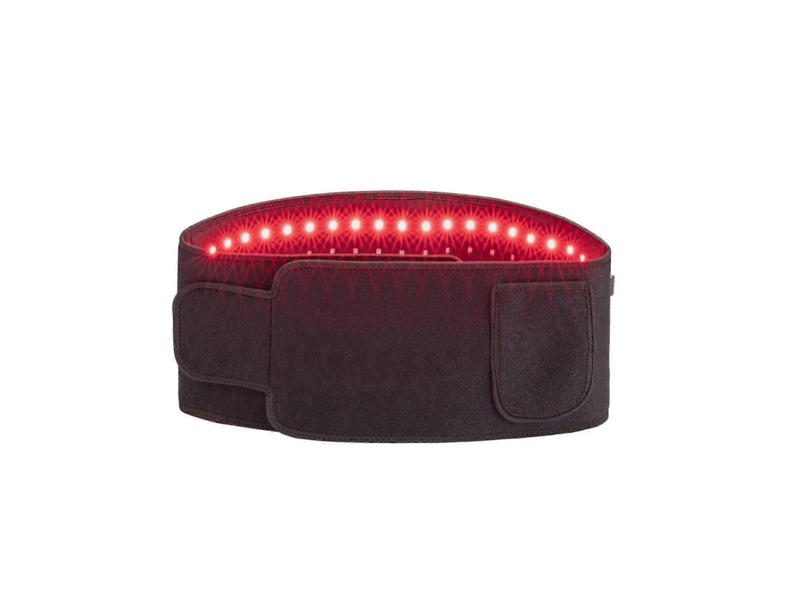 Cinto de Terapia Luz Vermelha Emagrecimento Led para Alívio da Dor e Contorno Corpo Ral GOKOCO