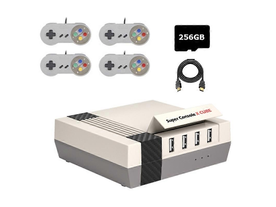 Tipo A Kinhank Super Console X Cube 256 Gb Hd Console De Jogos Portátil Com Videogames Clássicos E 4 Ly Ebike