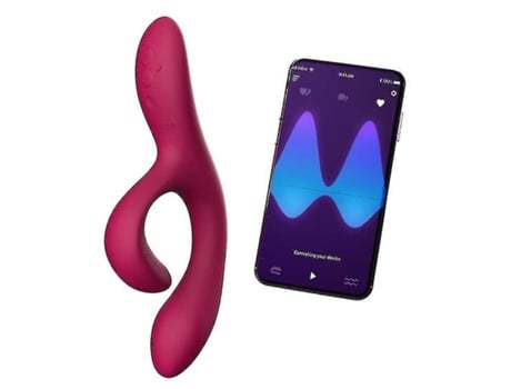 Vibrador De Coelho We-vibe Nova 2 Para Dupla Estimulação Com Vibrador Interno. 100 À Prova Dágua E Controlado Por Aplicativo Yunzii