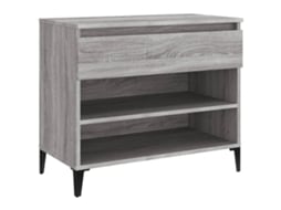 Shoe Cabinet, Shoe Cabinets Vidaxl Cinzeto Madeira Processada (n/a)