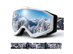Óculos De Esqui Para Homens E Mulheres, Esportes De Inverno, Óculos De Esqui, Máscara, Lente Dupla, Antiembaçante, Proteção Uv, À Aquaforge