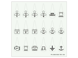 BLUE SEA Icon Circuit Identification Label Kit