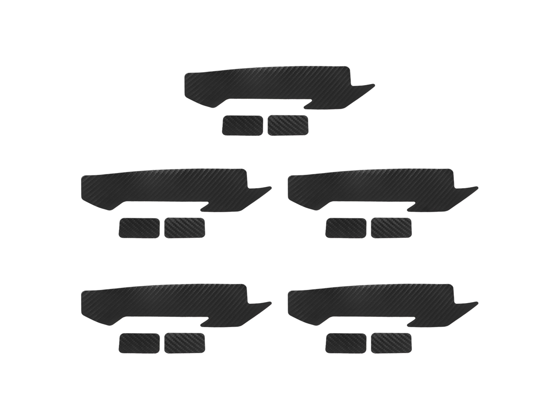 5 Conjuntos De Adesivos Protective Para Cadeia De Bicicleta Anti-risco Anti-rasgo Com Adesivos Para Mangueiras Para Bicicleta De Montanha