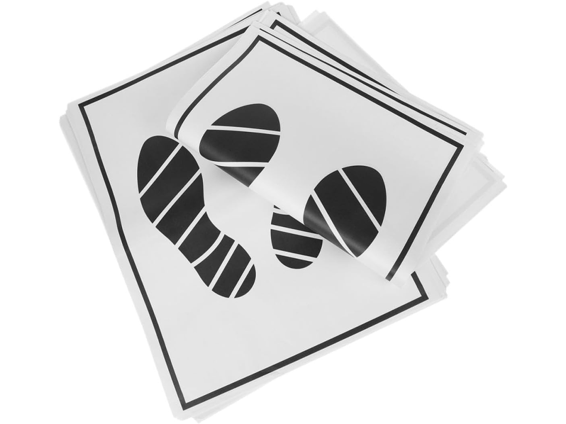 Tapetes De Papel Branco Para Carro, Proteção Impermeável, Pacote Com 35 Unidades, Descartáveis.