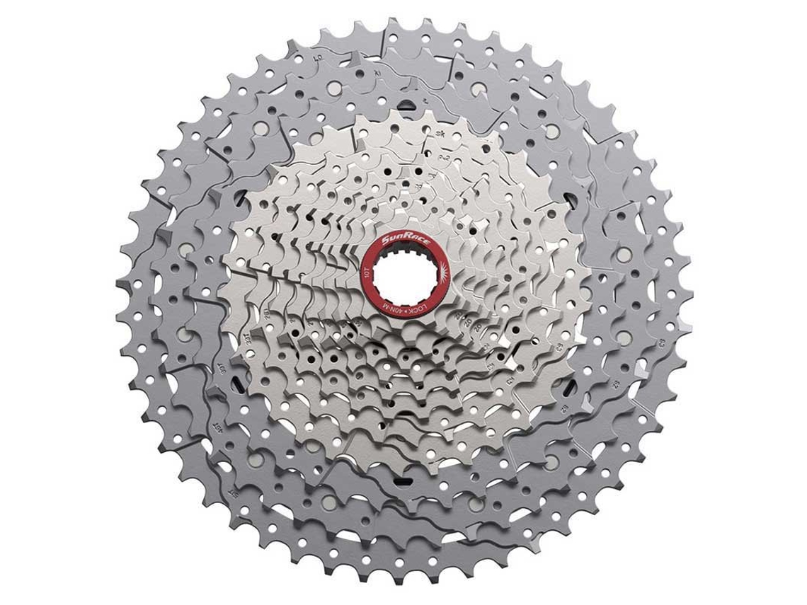 Cassete Microspline Mz Prateado 12S / 10-51Tsunrace