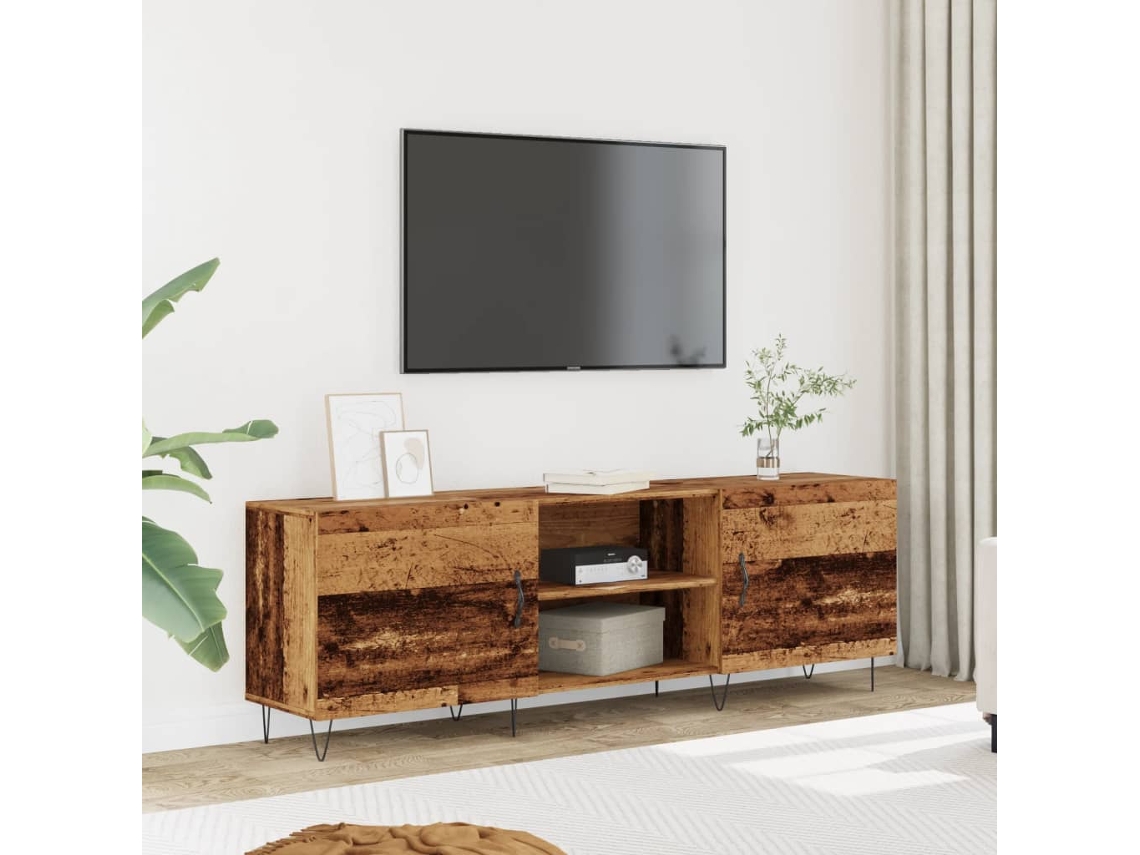 Vidaxl Móvel Para Tv 150x30x50 Cm Derivados De Madeira Madeira Velha