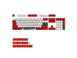 Lurelia Keycaps Dye Sublimação Tema Natalino Gmmk Pro Pbt Perfil Oem Para Teclado Mecânico