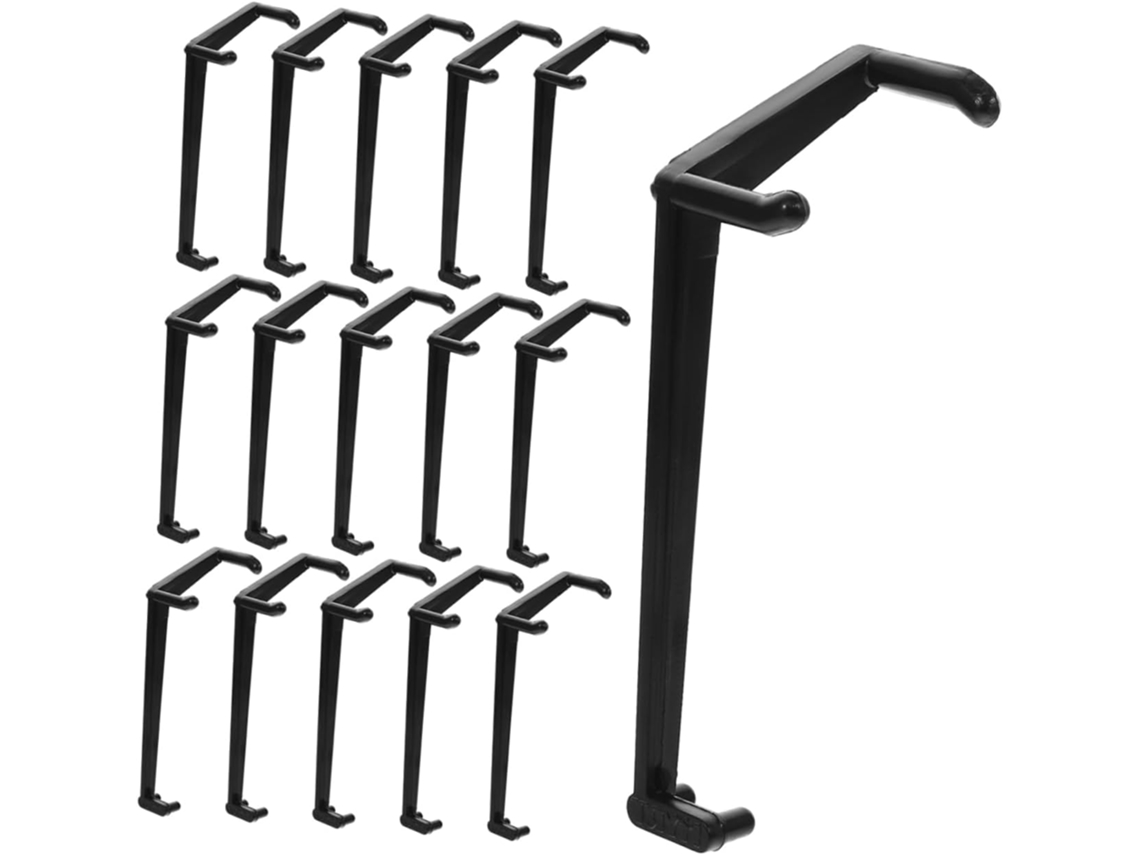 Topbathy Besportble Pacote com 50 Espalhadores de Galhos Plástico para Jardinagem Fáceis Instalar e Remover
