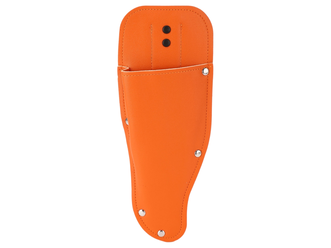 Bolsa Elegante Em Couro Para Tesoura De Poda Com Clipe Traseiro De Metal. Ideal Para Pendurar Tesouras De Poda. Brilvibera