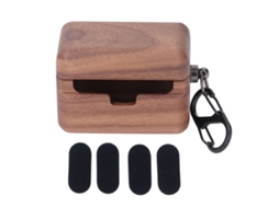 Capinha Mali de madeira de noz para Fones Sennheiser