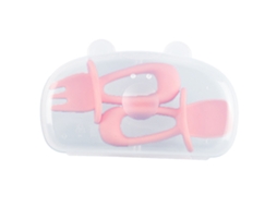 Conjunto de Colher e Garfo para Bebés Utensílios para Crianças para Desmame Guiado 6 Meses NEVEANCE
