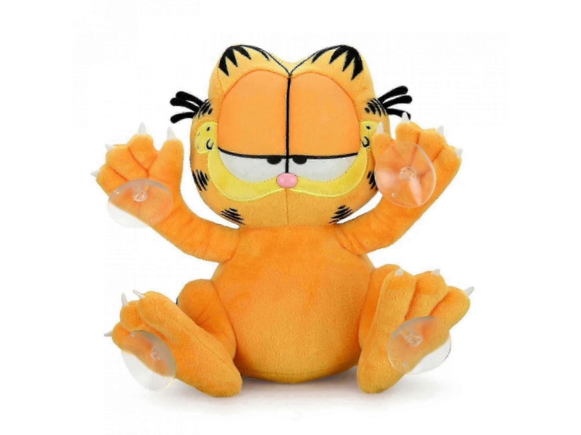 Brinquedo De Pelúcia Garfield Com Ventosas, Para Decoração De Janela, 8 Polegadas