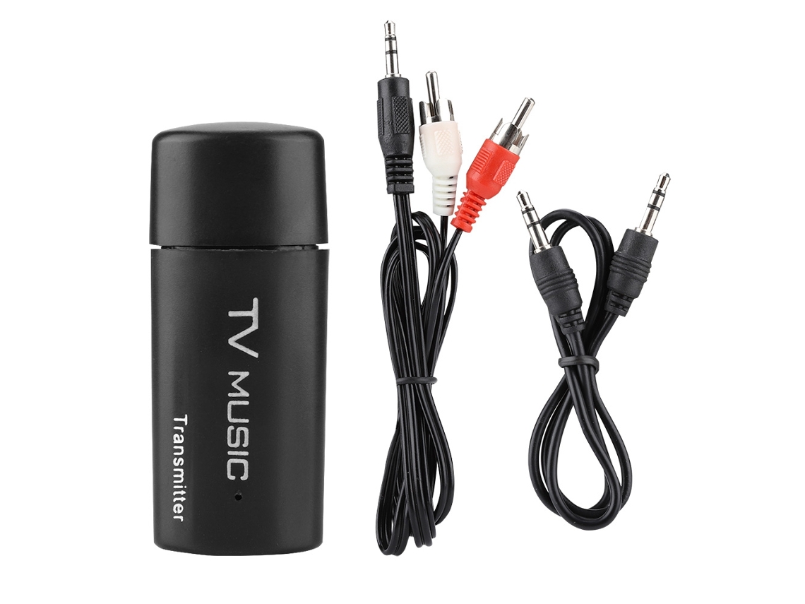 Ts-bt35f05 Transmissor De Áudio Bluetooth Usb Tv Pc Com Cabo De 3,5mm