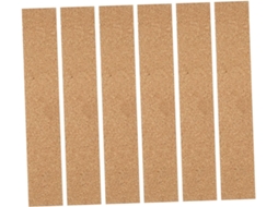 Shineofi Conjunto De 6 Tiras Cortiça Autoadesivas Para Decoração Paredes, Quadros De Avisos, Casas E Escritórios
