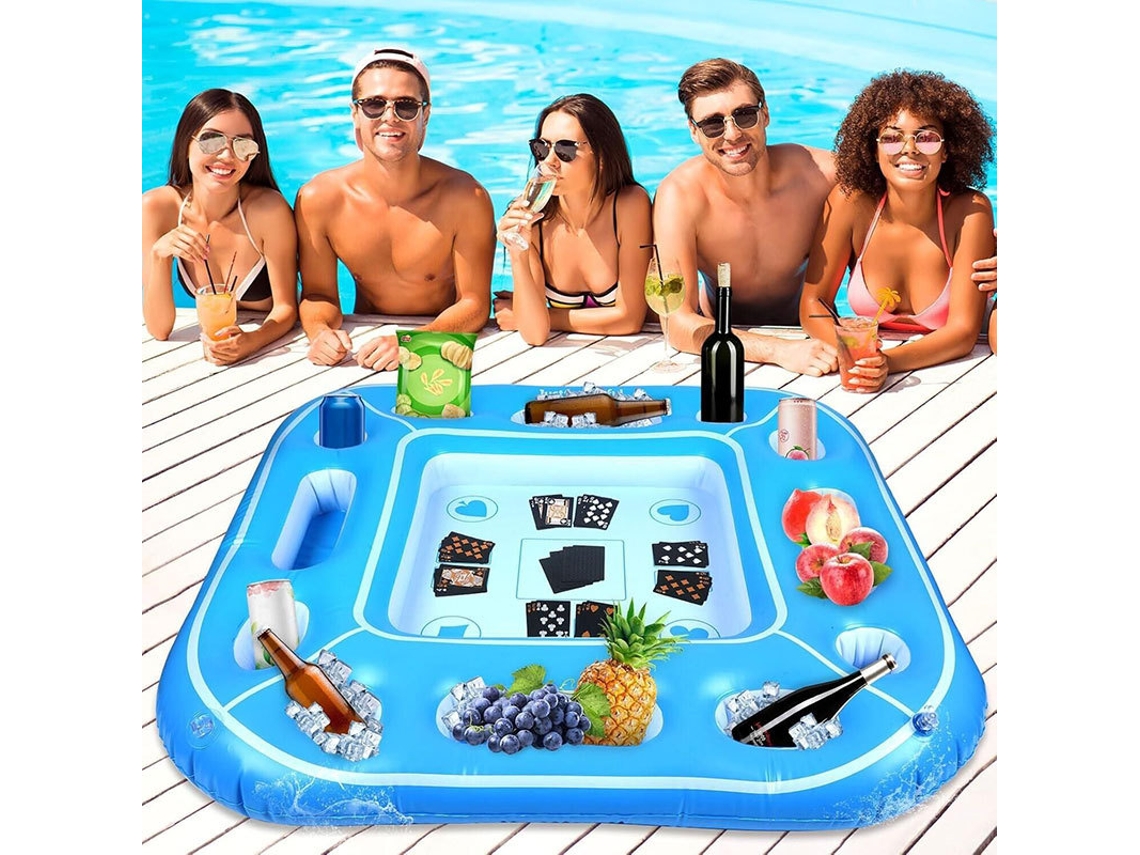 Mesa de jogos flutuante insuflável para praia e festas CZHHMART