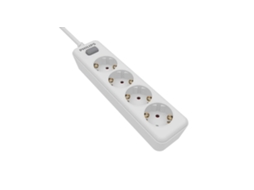 Extensão PHILIPS Base Múltipla 4 Tomadas 2M