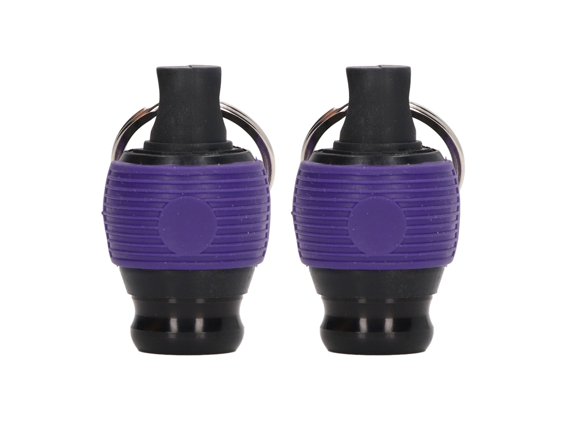 2 Peças Porta Brocas De Parafusadeira Com Liberação Rápida Resistente Ao Desgaste Chaveiro Para Ferramentas De 1/4 Polegada Roxo