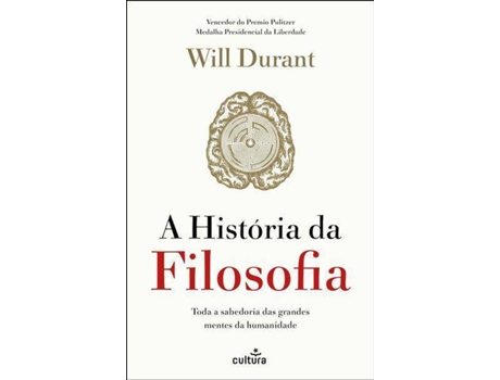 Livro A História da Filosofia de Will Durant (Português)