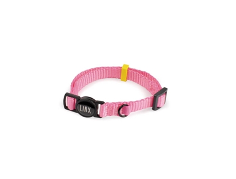 Coleira para Gato 10 mm 20-30 cm Rosa LUPI LINX emb. 1 un