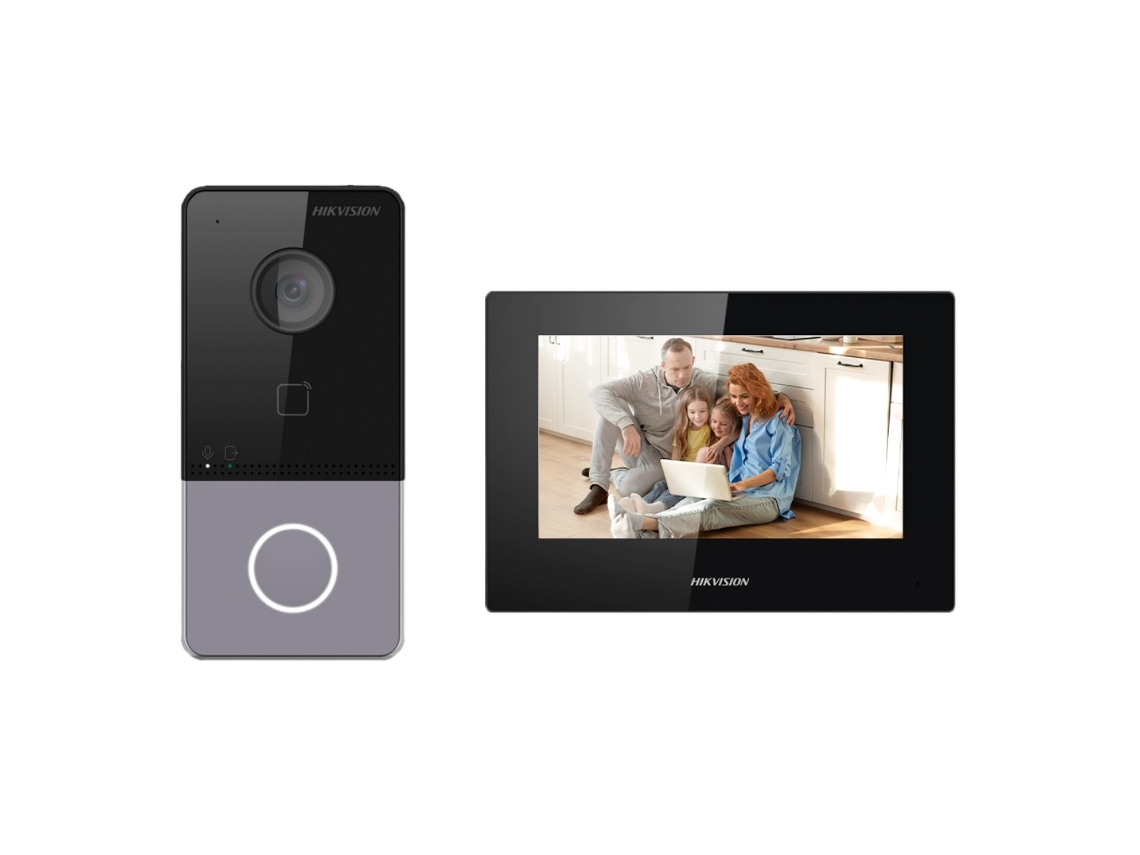 Vdeo Porteiro Ip Hikvision 2mp Wifi Poe Ip65 Ds Kis605 P (c)
