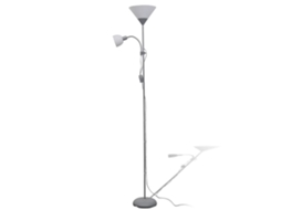 Floor Lamp, Floor Lamps Vidaxl Cinzeto Aço (n/a)