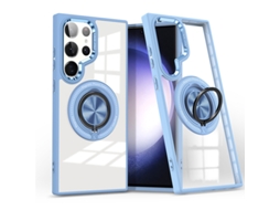 Capa Protetora Transparente Anti-queda Para Celular Samsung.far Peak Blue-s26plus
