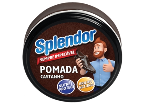 Pomada para Calçado Castanha