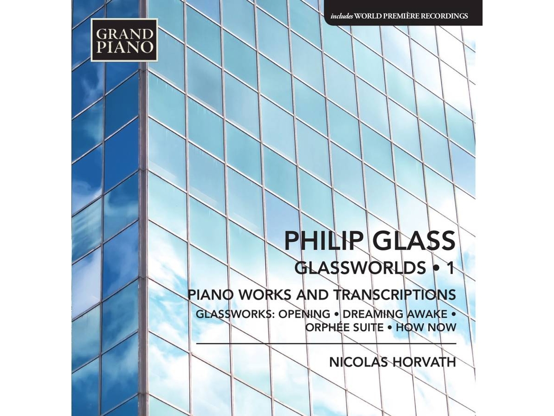 CD Horvath,Nicolas - Glassworlds: Klavierwerke Vol.1 (1CD)