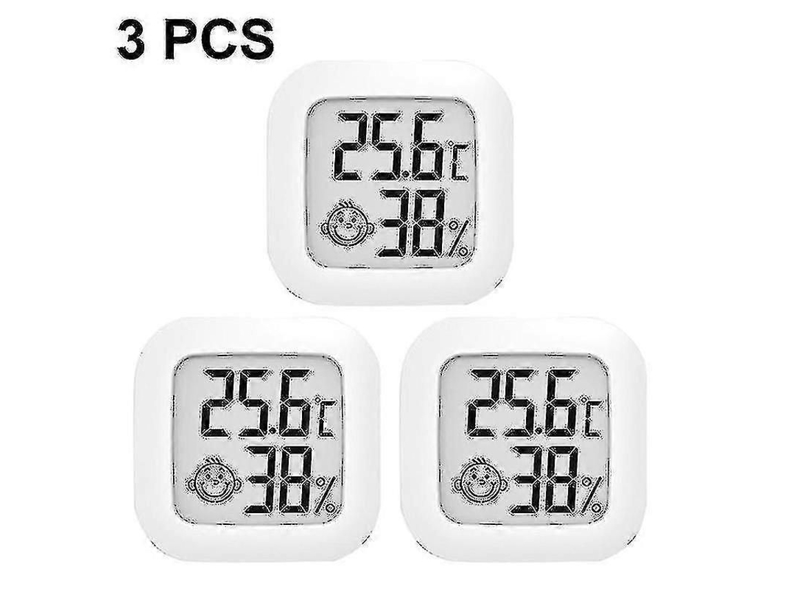 Pacote Com 3 Medições De Umidade, Higrômetro Digital, Medição Ambiente Para Casa, Monitor De Temperatura E Umidade De Alta Precisão Para Uso Domé