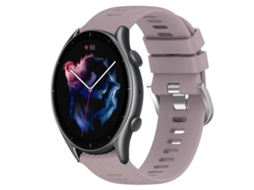 Pulseira De Silicone Macio De Cor Sólida De 22 Mm Para Amazfit Gtr 3 Pro