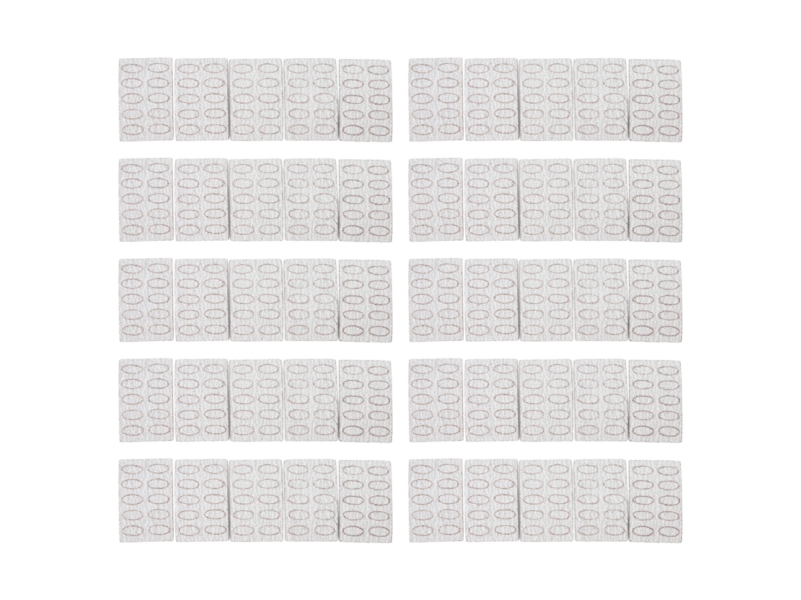 10 Pacotes De Lixa De Papel 100 Grit Aço Autoadesivo Para Remover Cutículas E Pele Morta Nas Unhas