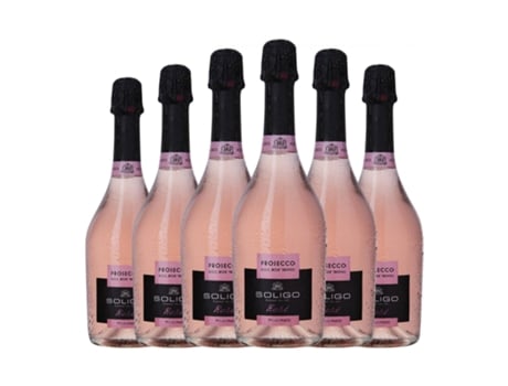 Espumante rosé COLLI DEL SOLIGO Rosé Brut Treviso (0.75 L - 6 Unidades)
