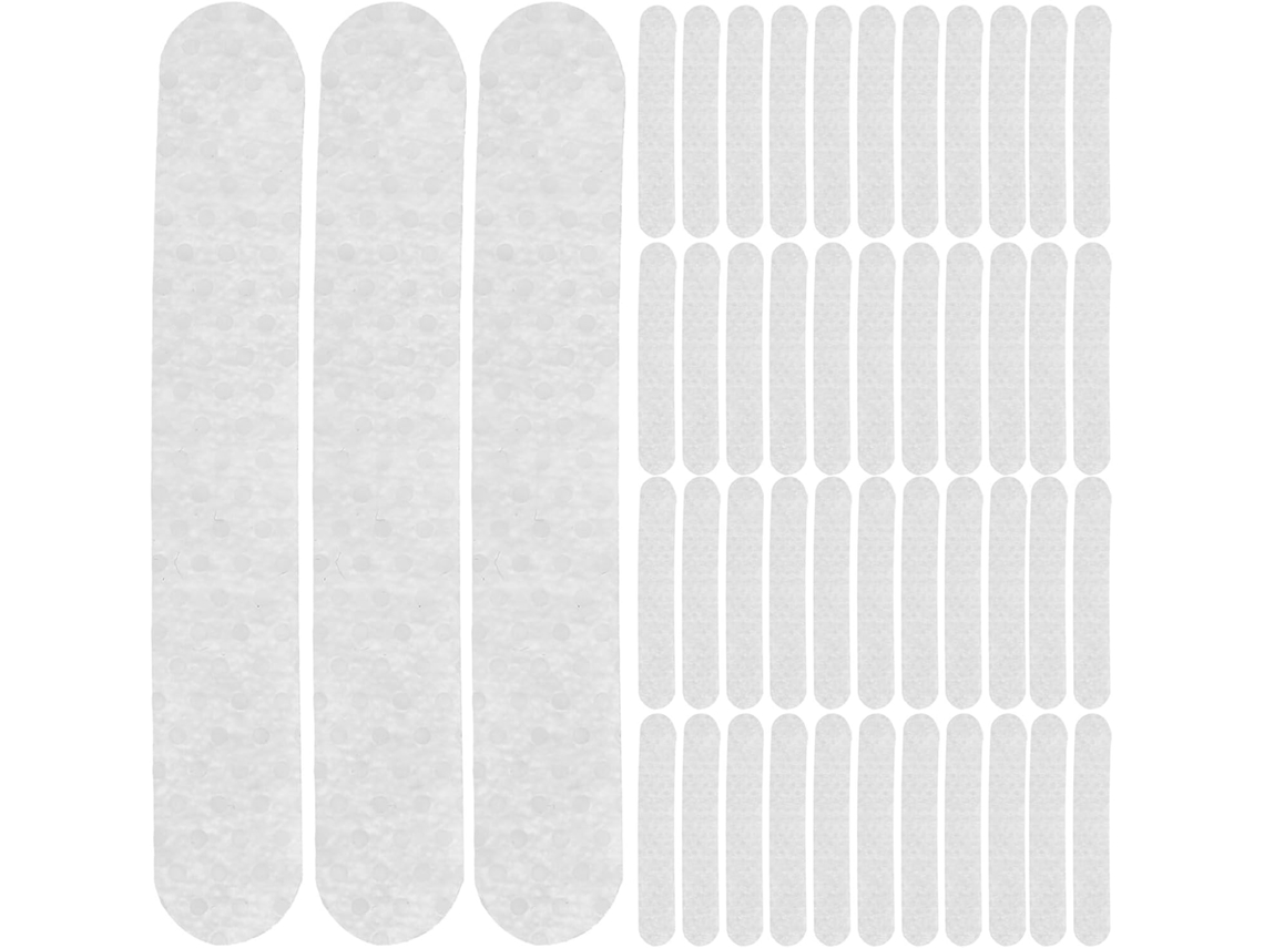 Tiras antiderrapantes de silicone para cabides 8x50 GOKOCO, proteção e organização
