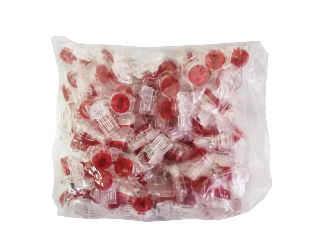 Conjunto De 100 Conectores Terminal Crimpagem Uy2