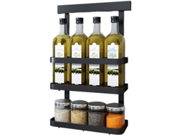 Estante De Almacenamiento Perforado Para Sarténes Y Tablas De Corte Acero Inoxidable Accesorio De Cocina
