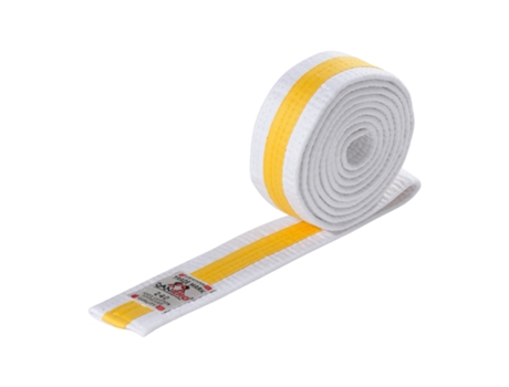 Branco/Amarelo/Branco Budo Cinto DANRHO