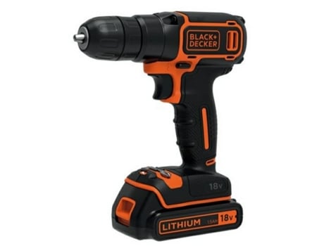 Furadeira/Parafusadeira 18v 1x1.5ah Bdcd18k Blackdecker