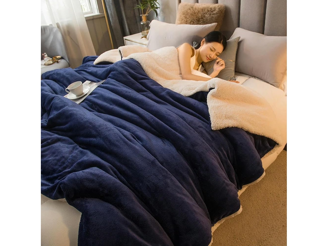 Manta Multifuncional de Flanela Macia e Fofa para Outono Inverno, Macio, Quente, Ideal para Quarto e Sala de e