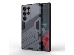Capa Para Samsung Galaxy S23 Ultra 5g Punk Armor 2 Em 1 Em Pc + Tpu À Prova De Choque Com Suporte Invisível