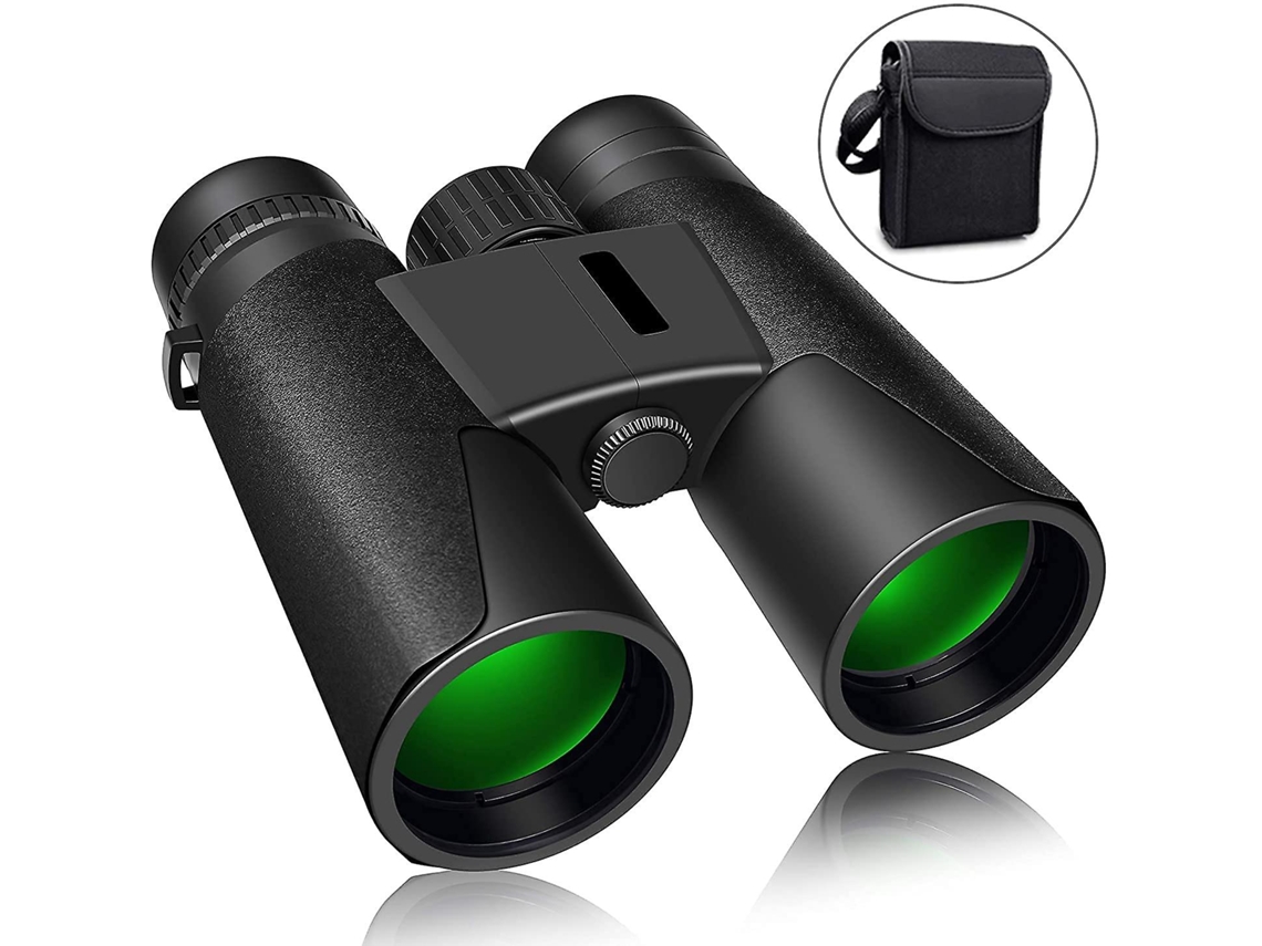 Binóculos Compactos de Alto Desempenho 12x42 para Observação Pássaros por Adultos, Upworld Hd BRILVIBERA