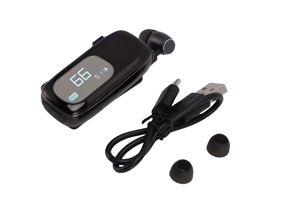 Fone de Ouvido Bluetooth para colar EOOCOO com display digital