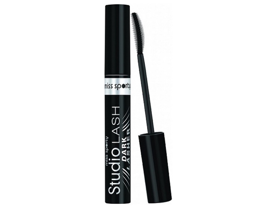 Studio Lash Dark Lasher Rímel Curvador Em Preto, 8ml Miss Sporty